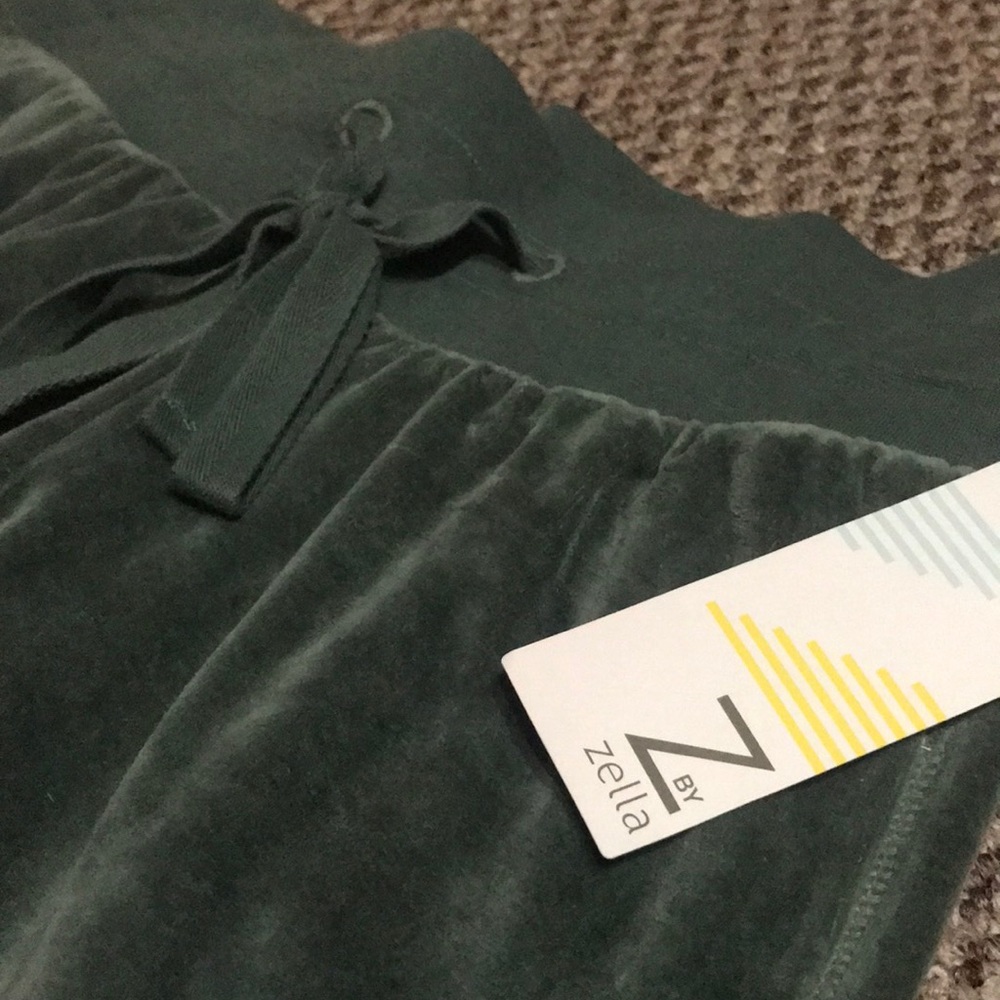 Velvet joggers / sweatpants